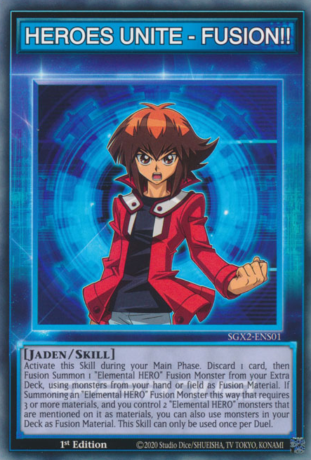 SGX2-ENS01 HEROES UNITE - FUSION!!