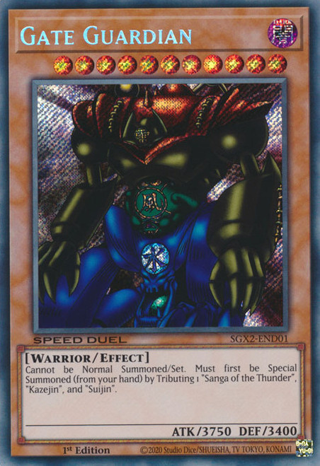 SGX2-END01 Gate Guardian (Secret Rare)