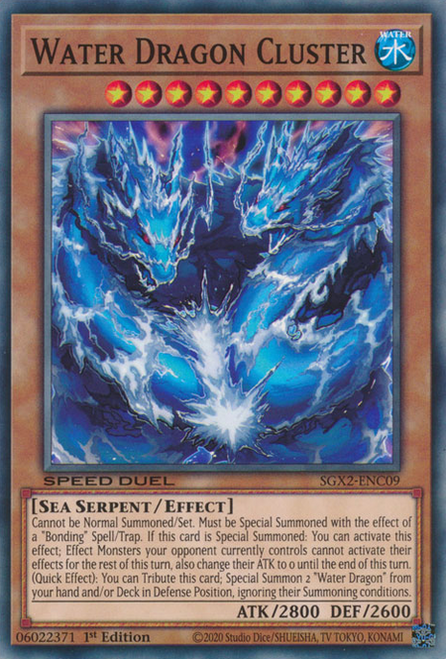 SGX2-ENC09 Water Dragon Cluster