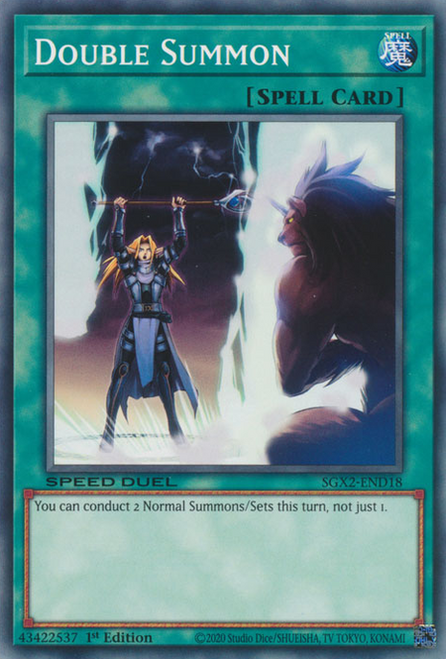 SGX2-END18 Double Summon