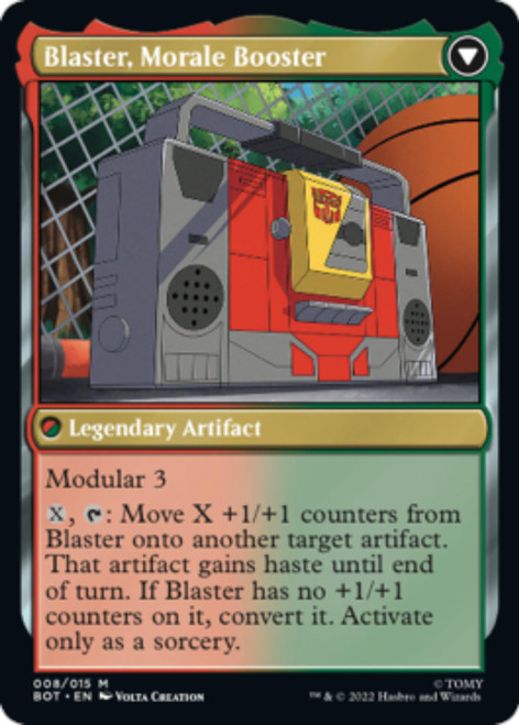 Blaster, Combat DJ // Blaster, Morale Booster