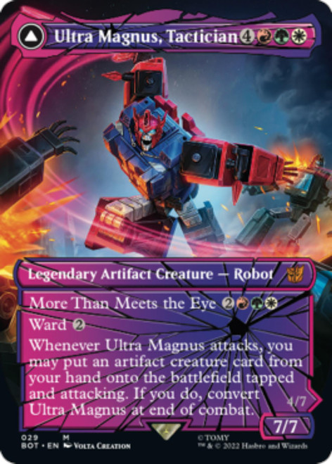 Ultra Magnus, Tactician // Ultra Magnus, Armored Carrier (Shattered Glass Frame)