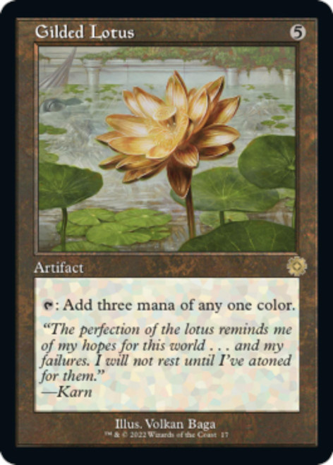 Gilded Lotus | The Brothers' War Retro Artifacts