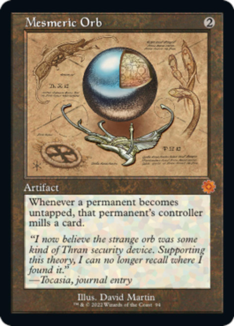 Mesmeric Orb (Schematic Art)