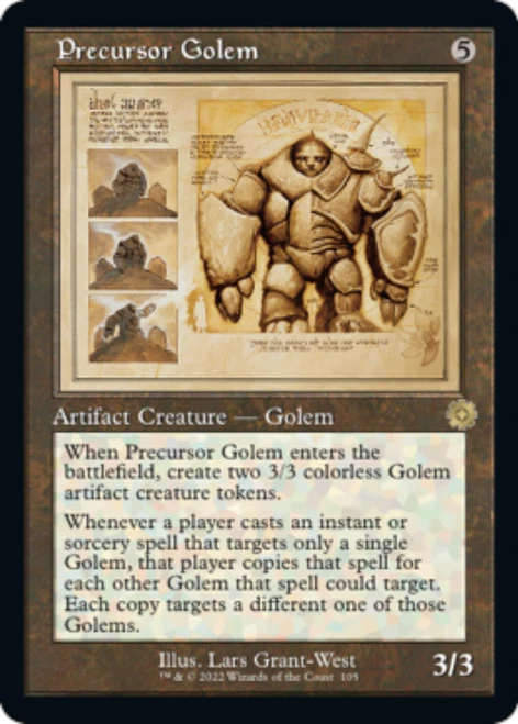 Precursor Golem (Schematic Art)