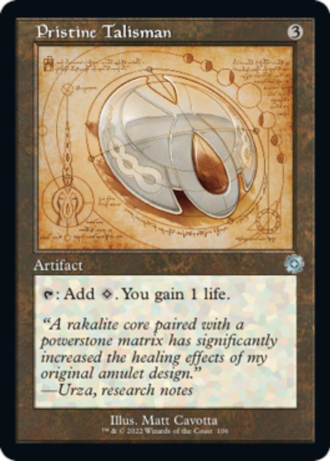 Pristine Talisman (Schematic Art)