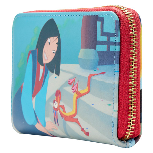 Disney: Mulan Princess Scene Zip Around Wallet