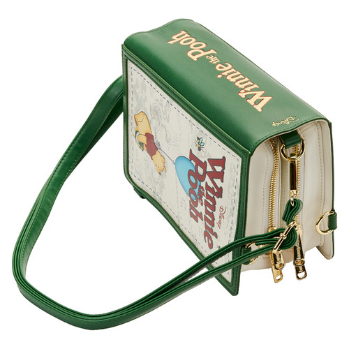 Disney: Winnie the Pooh Classic Book Cover Convertible Crossbody Bag