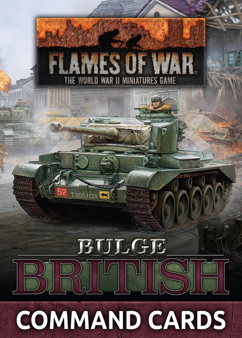 Flames of War - Bulge: Bulge: British Command Cards