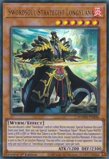 MAMA-EN036 Swordsoul Strategist Longyuan