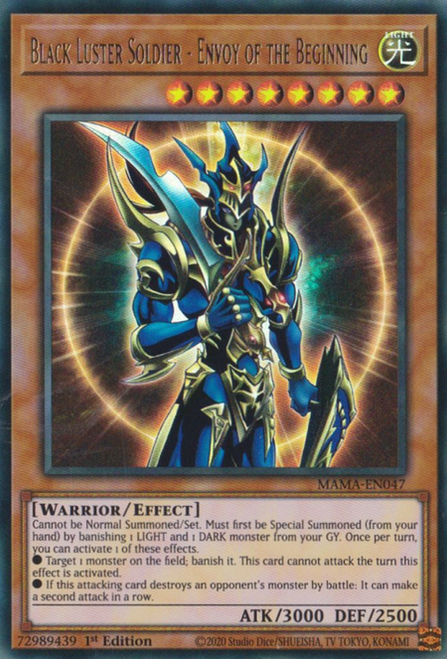 MAMA-EN047 Black Luster Soldier - Envoy of the Beginning