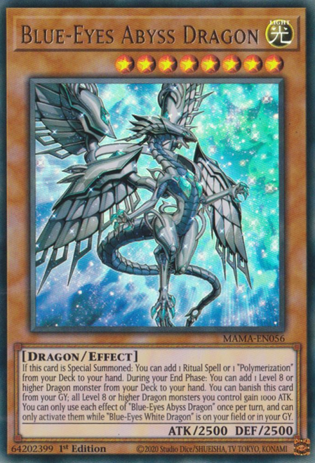 MAMA-EN056 Blue-Eyes Abyss Dragon