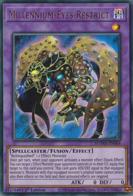 MAMA-EN064 Millennium-Eyes Restrict (Ultra Rare)