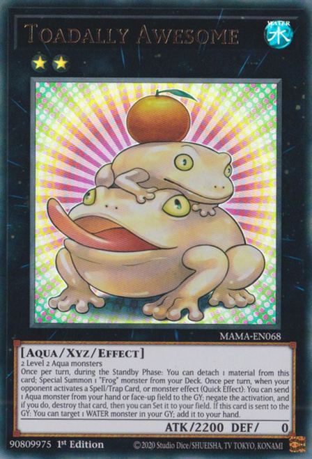 MAMA-EN068 Toadally Awesome