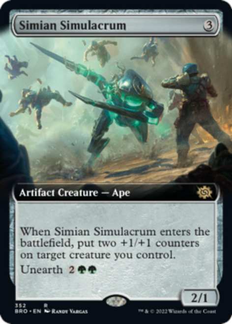 Simian Simulacrum (Extended Art) | The Brothers' War