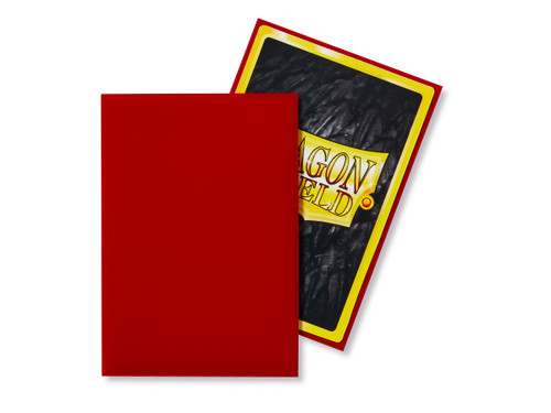 Dragon Shield Small Sleeves - Crimson 'Rendshear' (60)