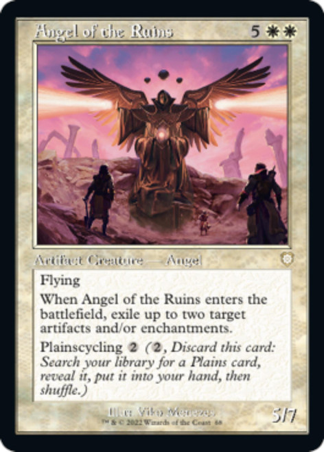 Angel of the Ruins (Retro Frame) | The Brothers' War Commander