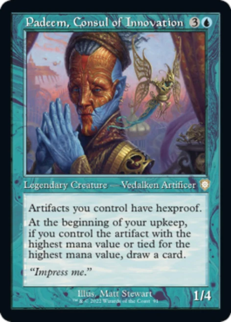 Padeem, Consul of Innovation (Retro Frame)