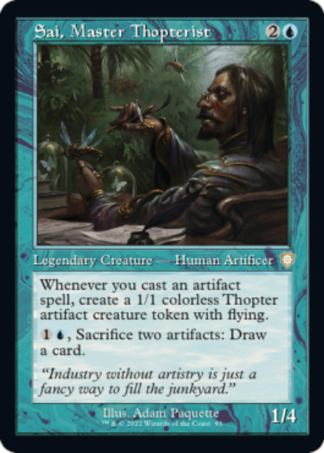 Sai, Master Thopterist (Retro Frame)