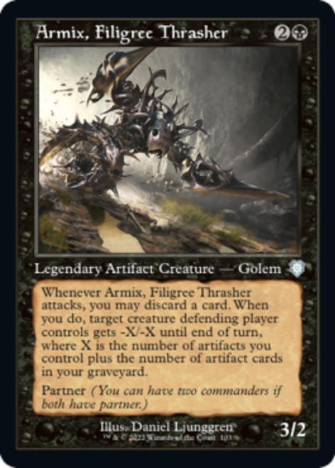 Armix, Filigree Thrasher (Retro Frame)
