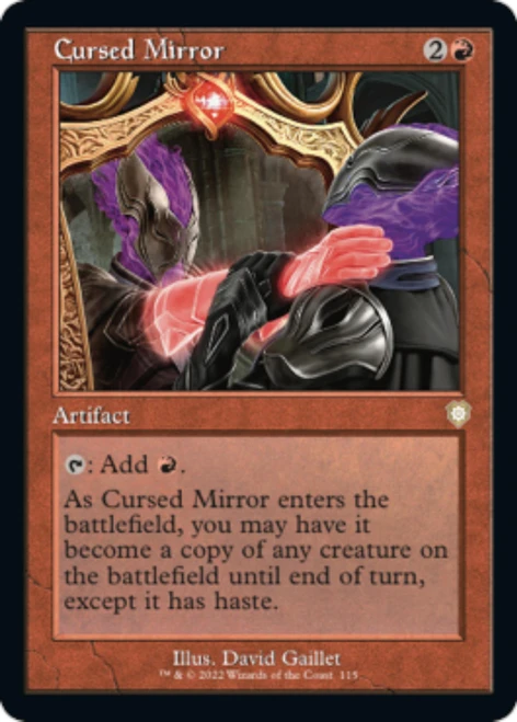 Cursed Mirror (Retro Frame)