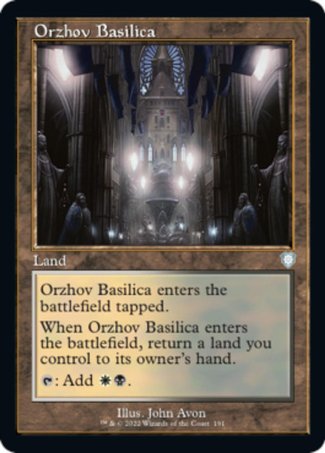 Orzhov Basilica (Retro Frame) | The Brothers' War Commander