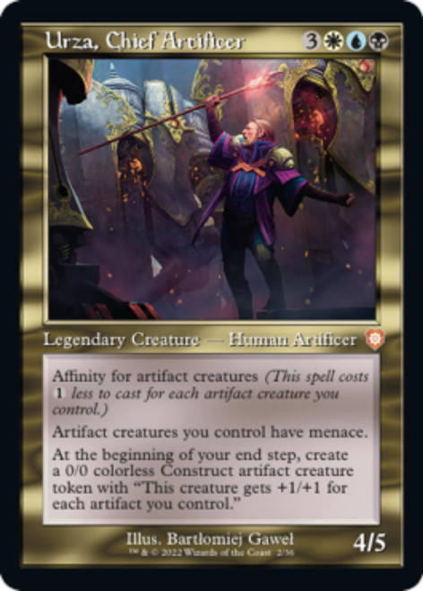 Urza, Chief Artificer (Retro Frame foil)