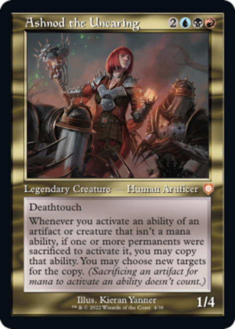 Ashnod, the Uncaring (Retro Frame foil)