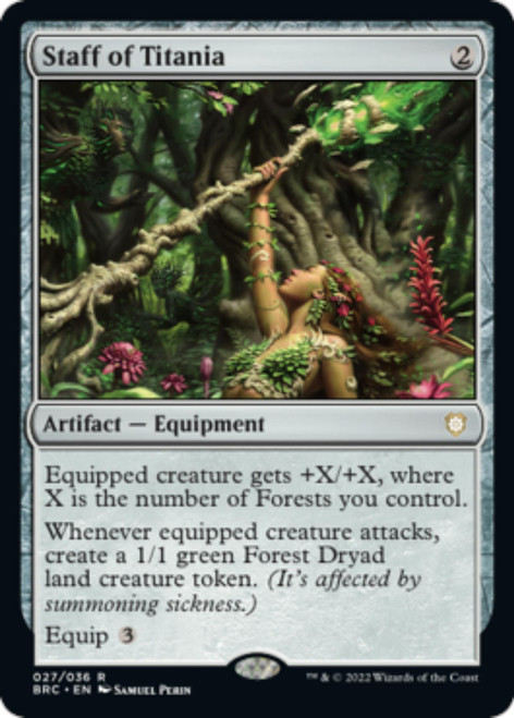 Staff of Titania (foil)