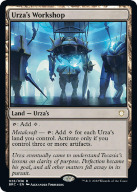 Urza's Workshop (foil) | The Brothers' War Commander