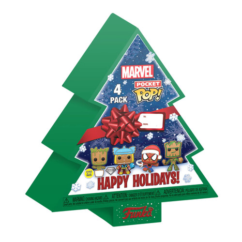 Marvel Comics Holiday Pocket POP! 4-Pack