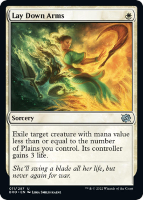 Lay Down Arms (foil)