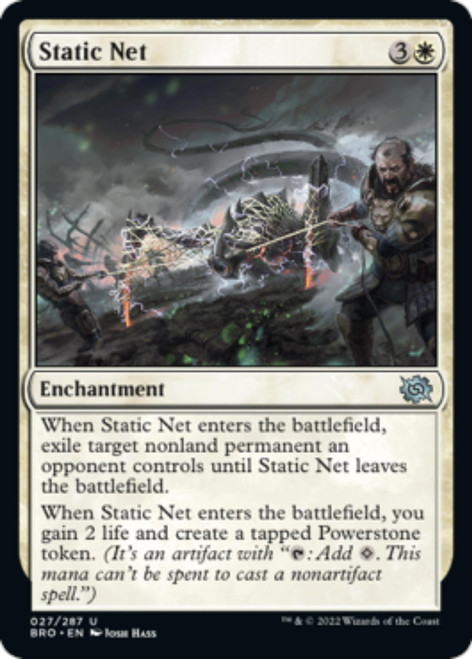 Static Net (foil) | The Brothers' War
