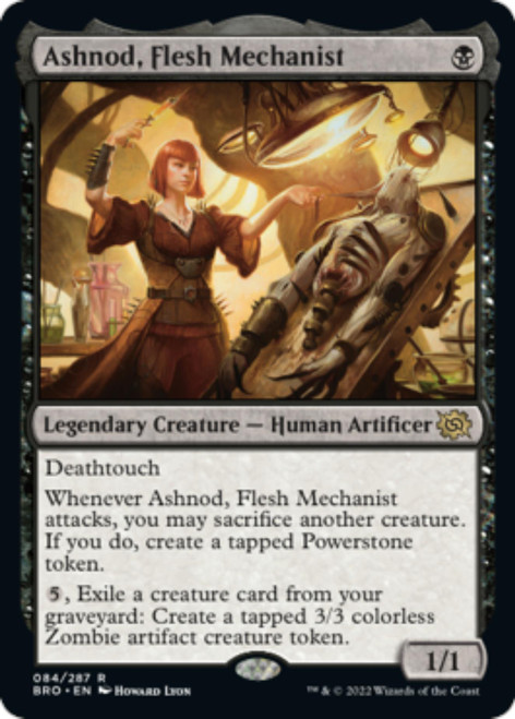 Ashnod, Flesh Mechanist (foil)