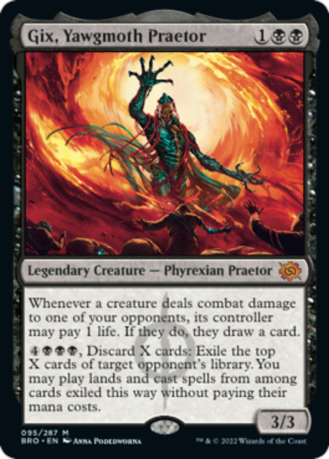 Gix, Yawgmoth Praetor (foil) | The Brothers' War