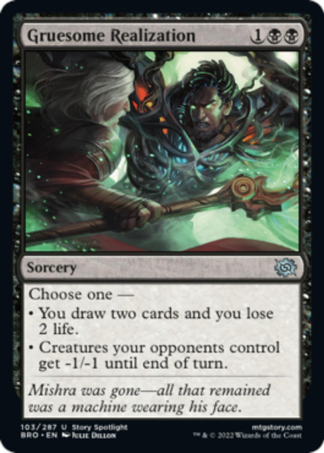 Gruesome Realization (foil)