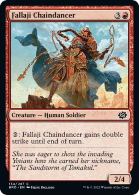 Fallaji Chaindancer (foil) | The Brothers' War