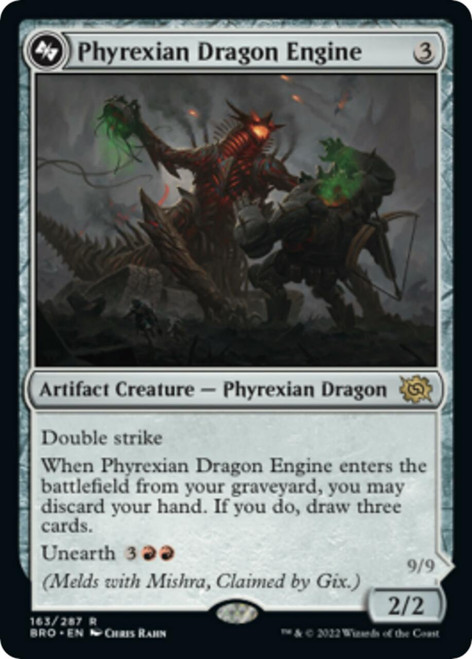 Phyrexian Dragon Engine (foil) | The Brothers' War
