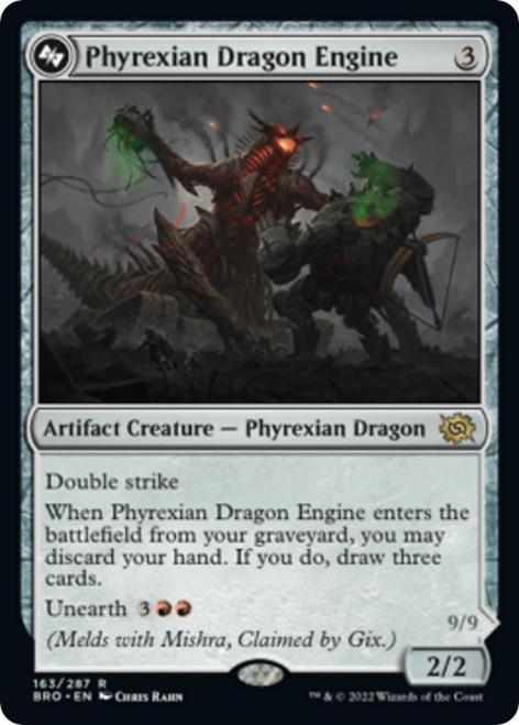 Phyrexian Dragon Engine (foil)