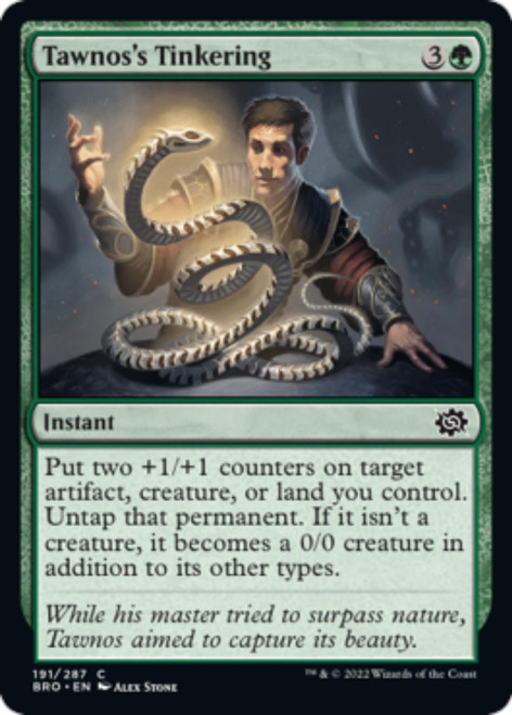Tawnos's Tinkering (foil)