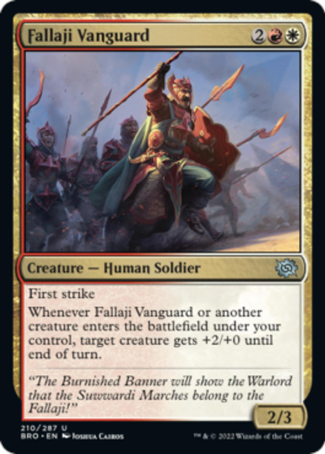 Fallaji Vanguard (foil) | The Brothers' War