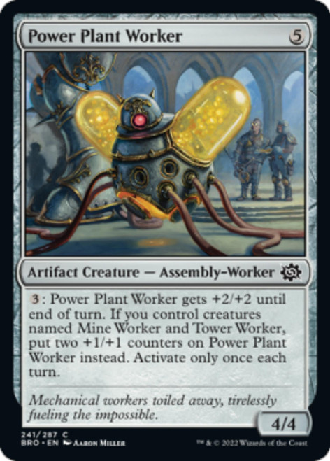 Power Plant Worker (foil) | The Brothers' War