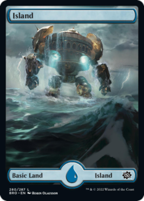 Island #280 (Borderless Art foil)