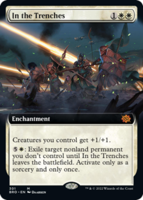 In the Trenches (Extended Art foil)