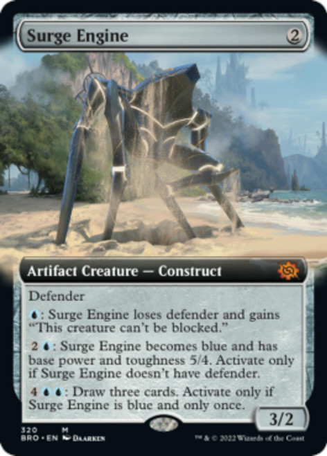 Surge Engine (Extended Art foil) | The Brothers' War