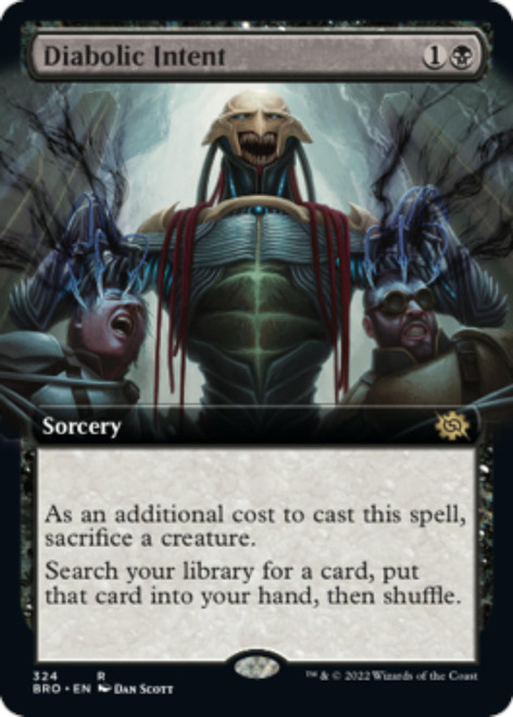 Diabolic Intent (Extended Art foil)