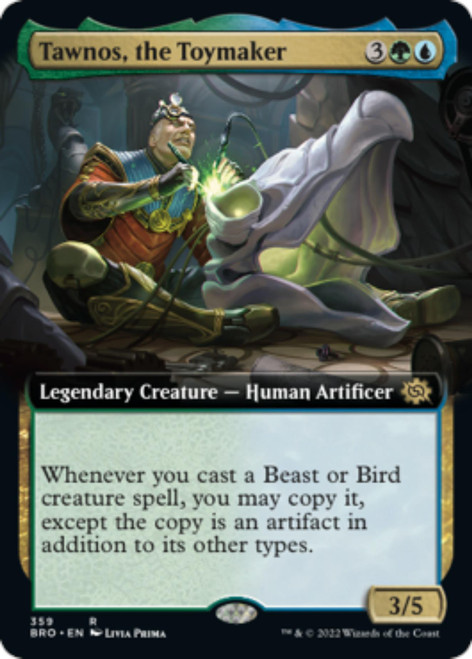 Tawnos, the Toymaker (Extended Art foil)