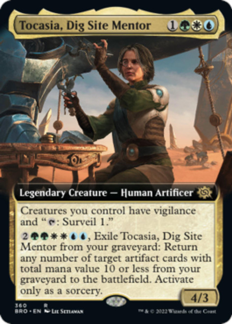 Tocasia, Dig Site Mentor (Extended Art foil)