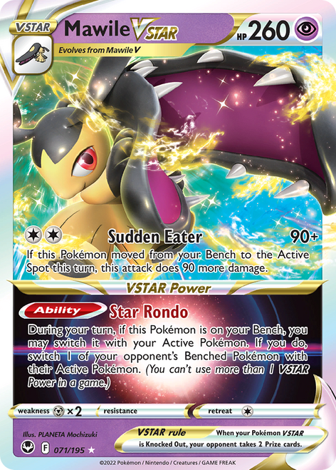 SWSH Silver Tempest 071/195 Mawile VSTAR (Full Art)