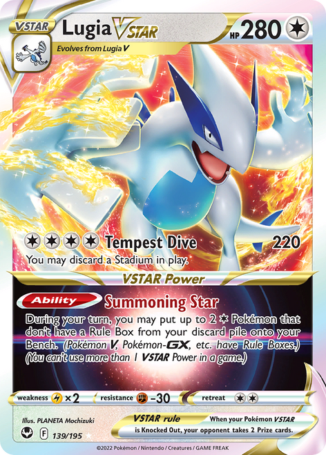 Pokemon - Silver Tempest - Ho-Oh V - Ultra Rare - 140/195 - NM/M